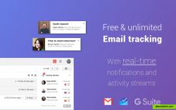 Discover the secret life of your emails.

Real-time tracking delivers instant feedback when your messages are opened, allowing you to send perfectly timed follow-up, and close deals faster than ever.

Gmelius built-in Activity Streams automatically log each event and make it easy to view all your tracking history in one place.

