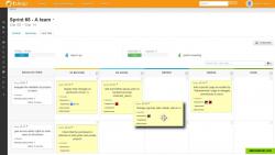 Use the Cardwall as a Kanban, taskboard or Scrum board to quickly see the status of what's going on 