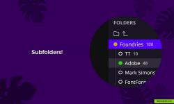 Add as many folders and subfolders as you want!