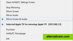 Wirelessly AirPlay mirror your Windows PC screen