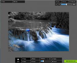Colorkey with Pixlr Express online: Adjustments - Splash