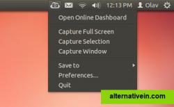 ScreenCloud running on Ubuntu