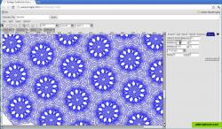 Kaleidoscopic patterns in Torapp guilloche designer