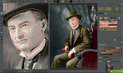 Make fascinating authentic colorizations of iconic and historic photos!