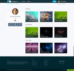 HDwallpapers.net - User's Profile page