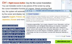 Instant Translation after copying text to clipboard