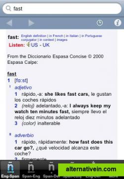iPhone - Spanish-English
