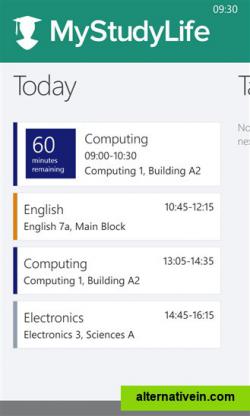My Study Life on Windows Phone(8)
