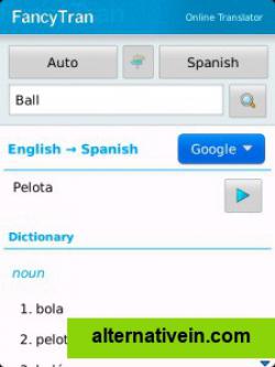 English to Spanish - Google