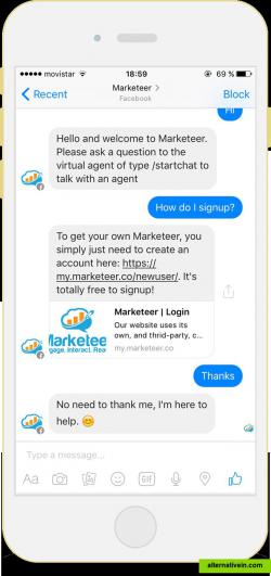 Create your Facebook Messenger Bot in 1 minute