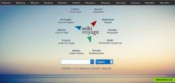 homepage of wikivoyage