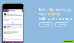 Instantly message your teams with your own app