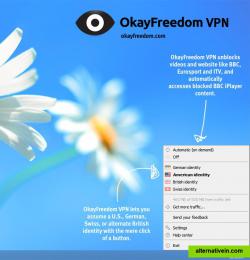 How does OkayFreedom VPN work?
