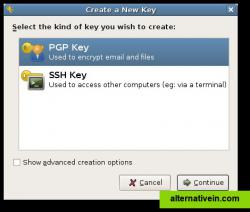 Seahorse can generate SSH keys or PGP keys. More to come :)