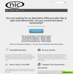 OpenNIC Homepage