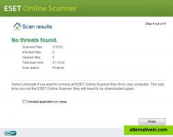 Scan results