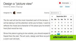 Collaborate and brainstorm around each idea, track progress, schedule and assign actionable items