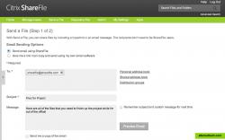 Send files easily with ShareFile