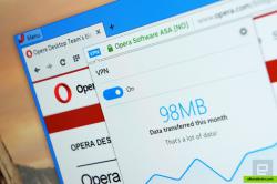 Opera's Built-in VPN on Windows 8.1