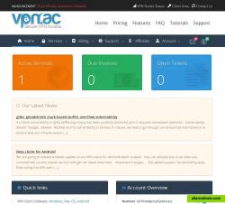 VPN.ac Client Area (UCP)