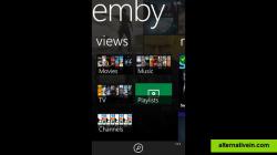 Emby on Windows Phone(1)