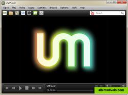 UMPlayer Skinnable User Interface - feature rich yet easy to use