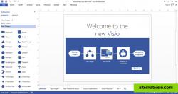 Sample document of Visio 2013