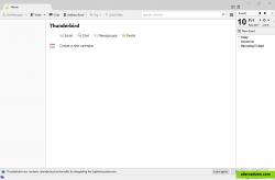 Mozilla Thunderbird 45.7.1 on Windows 10