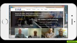 Web Conferencing with video conferencing on iOS