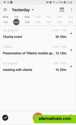 TMetric app for Android 