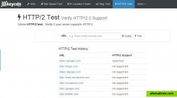 HTTP/2 Support Test