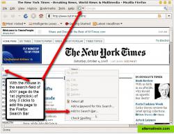 1st of only 3 clicks to add this page to the Firefox Search Bar
