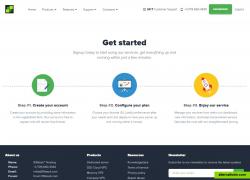 Get started page