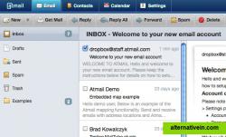 Intuitive Webmail Interface