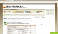 IdeaTorrent powering Ubuntu Brainstorm